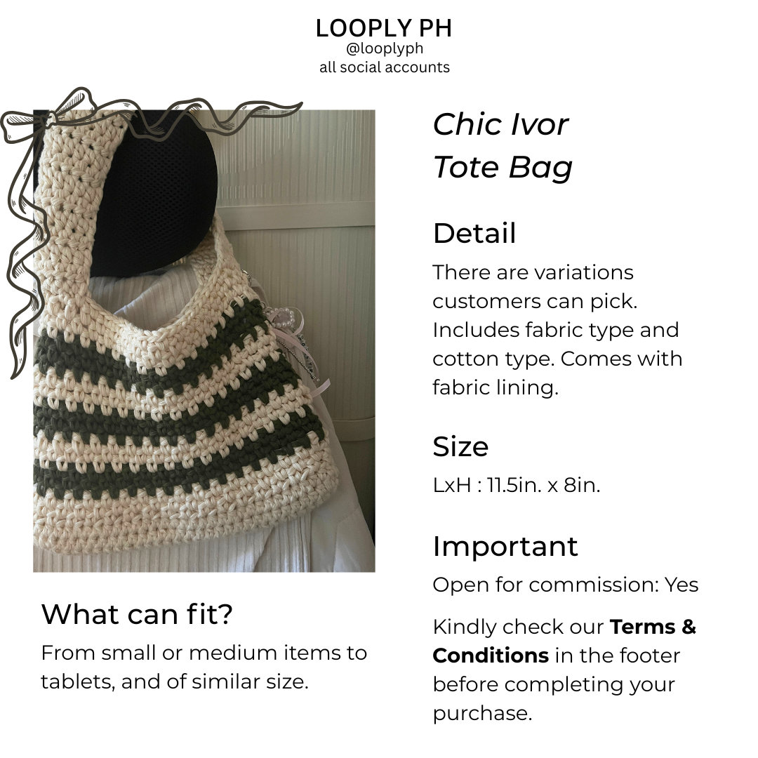 Chic Ivory Tote