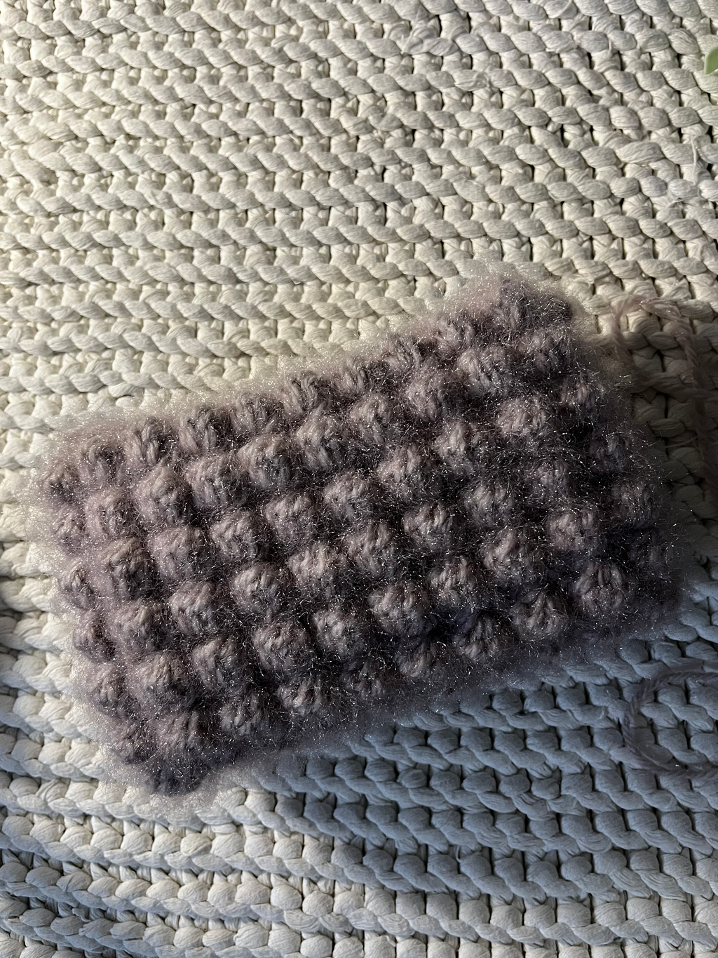 Fuzzy Bobble Pouch