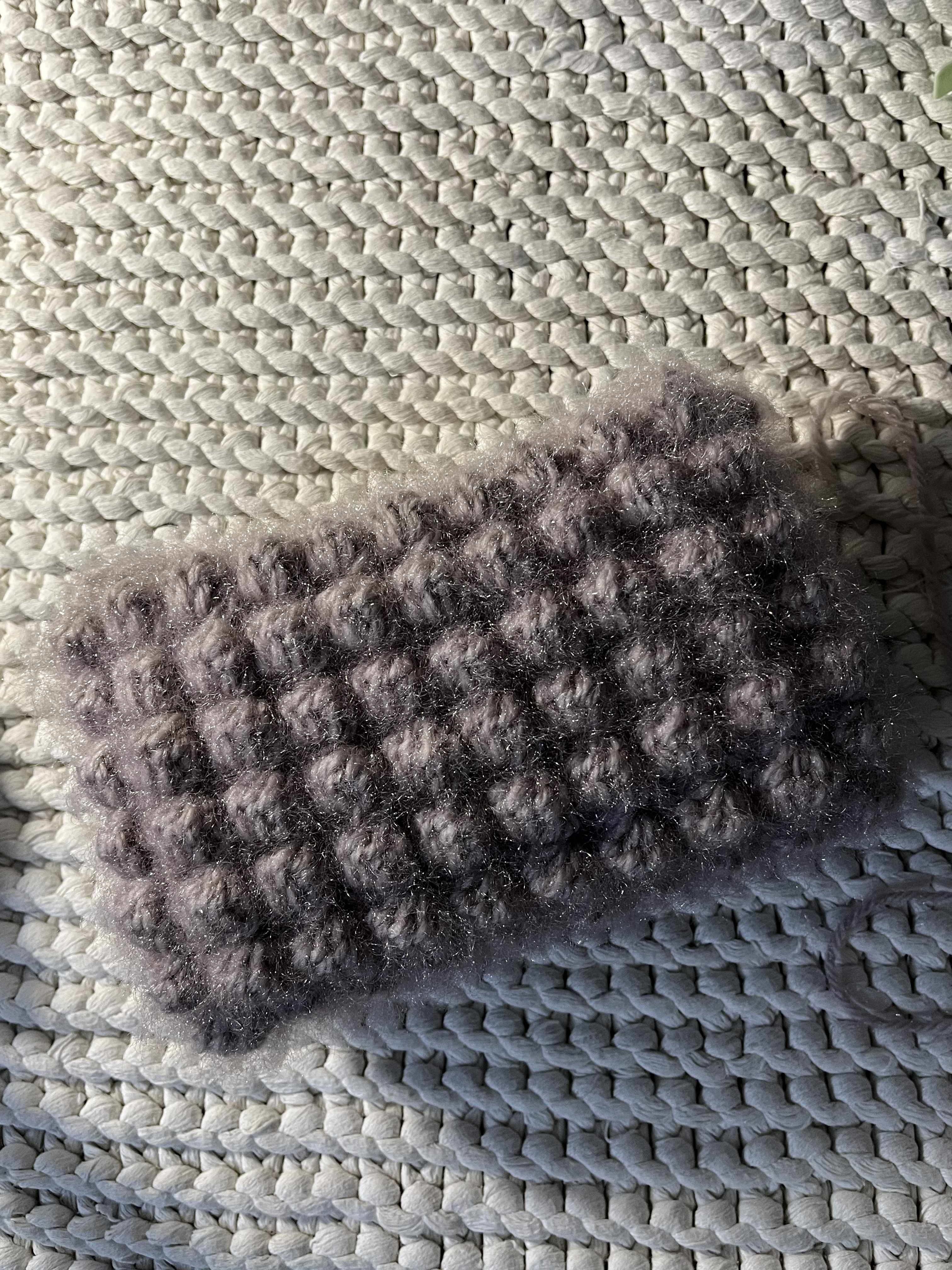 Fuzzy Bobble Pouch