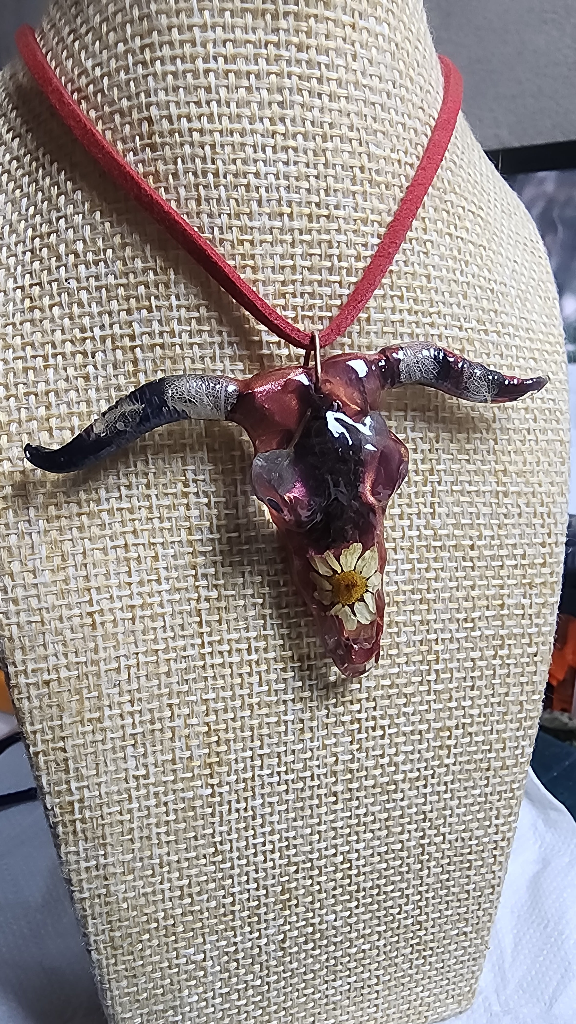 Buffalo Skull Necklace