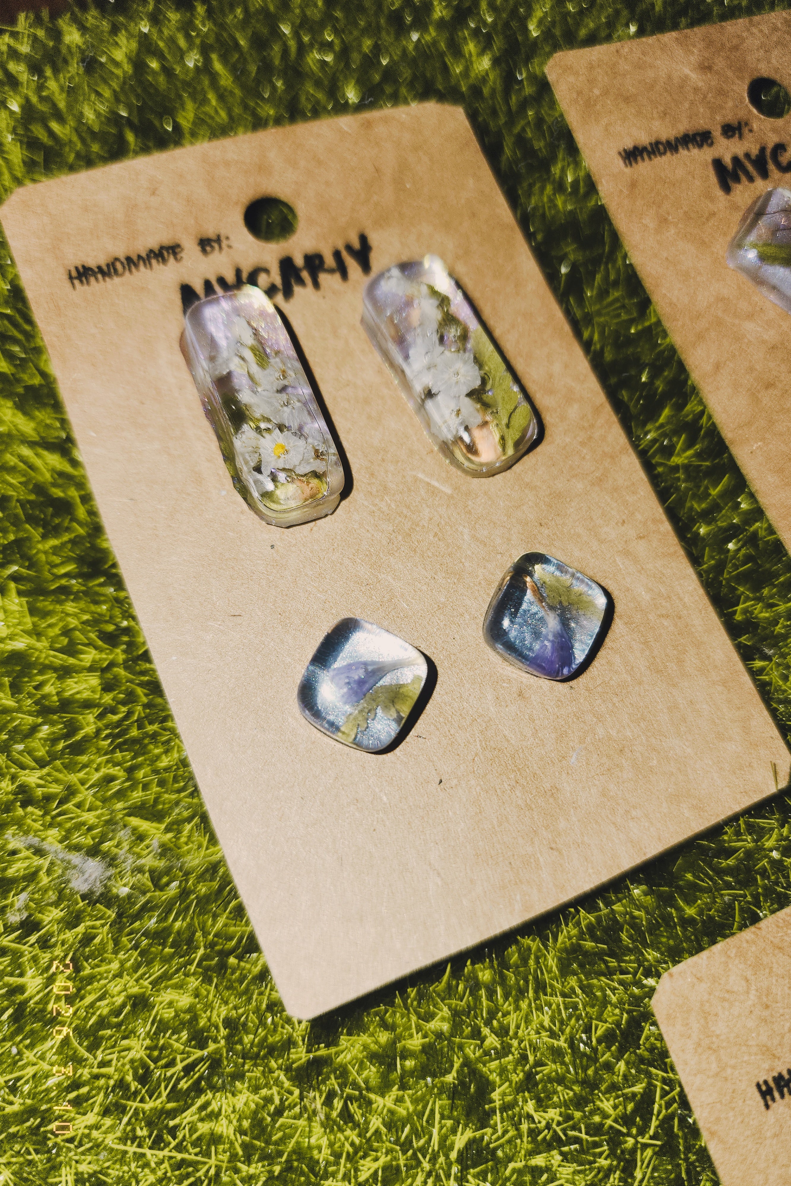 Small Floral Earrings